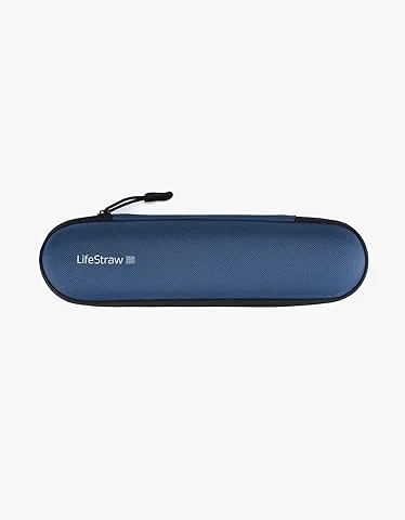 LifeStraw Futerał do słomki z filtrem do wody, do podróży i przechowywania, niebieski górski