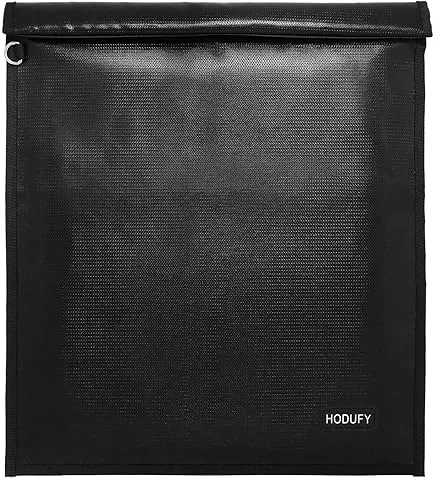 Faraday, torba na laptopy (20x15 cali), Faraday Cage, torby Faraday na telefony i breloki, torba ognioodporna i wodoodporna, torba antykradzieżowa, bloker chroniący przed hakowaniem (czarna)