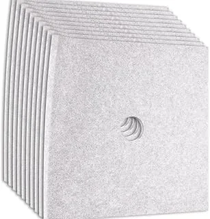 10 x zestaw filtrów zamiennych do wentylatora MAICO ZF 60/100 filtr przeciwpyłowy - 135 x 135 mm/otwór 22 mm - wentylator łazienkowy, wszystkie typy ER AP/APB 0093.0680 (zestaw 10 szt.)