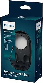 Philips AquaTrio Seria 9000 Filtr Powietrza, Wymienny Filtr z Obudową i Zmywalną Pianką, Do Odkurzacza Bezprzewodowego z Funkcją Mycia (XV1791/01)