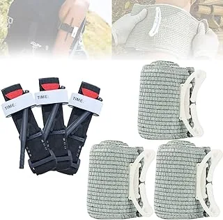 Lotvic Izraelski bandaż, 6 cali izraelski bandaż, bandaż ratunkowy, 3 opaski uciskowe 95 cm + 3 6-calowe bandaże uciskowe, na kemping, rodzinę, trening szkolny