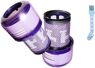 Zestaw 2 filtrów wymiennych do Dyson V12 Detect Slim odkurzacz wymienić # 971517-01
