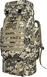 Plecak turystyczny, 80L plecak kempingowy, wodoodporny duży sport na świeżym powietrzu plecak podróżny Molle plecak dla mężczyzn i kobiet, City Camo