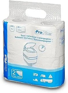 ProPlus Szybko rozpuszczalny papier toaletowy zestaw 4 sztuk