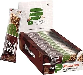 Powerbar Natural Energy Cereal Bar + Magnesium (18x40g) Cacao Crunch - Batony - Batony energetyczne