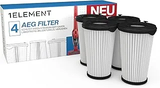 4 filtry do odkurzacza AEG CX7-2 X / QX8 (zastępuje AEF150) - filtr wymienny/zestaw filtrów do odkurzacza akumulatorowego
