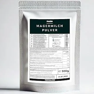 Odtłuszczone mleko w proszku Organiczne mleko w proszku wyprodukowane z czystego świeżego mleka 500g firmy Foozia