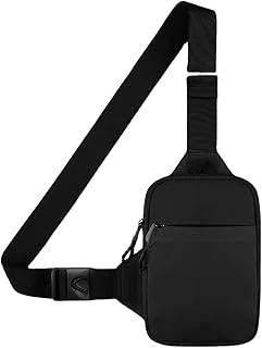 flintronic torba na ramię, Sling Chest Crossbody Bag, wodoodporna torba na ramię, torba messenger, torba crossbody na piersi, dla mężczyzn i kobiet na podróże, wędrówki, jazdę na rowerze, kemping