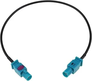 Fakra Z męski na męski kabel adaptera anteny pojazdu RG174 kabel koncentryczny 30 cm do anteny DAB GPS FM, skanera radiowego, amatorskiego radia, nadajnika-odbiornika, przenośnego radia CB