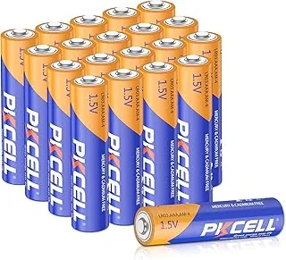 PKCELL Baterie AAA, 1,5V Jednorazowa bateria LR03 Alkaliczne do klawiatur, myszy, pilotów, 10-letnia trwałość, 20 sztuk