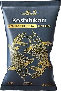 Koshihikari Premium krótkoziarnisty biały ryż do sushi – 5 kg