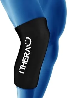 iTHERAU® wielokrotnego użytku nakładka chłodząca na kolana, osłona 360°, opakowanie chłodzące na kolana, łokcie i stawy, zimny ciepły kompres, akumulator chłodzący żel do operacji wymiany kolan,