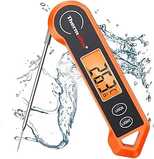 ThermoPro TP19H Termometr cyfrowy do mięsa do gotowania z podświetleniem, wodoodporna sonda termometru do mięsa do kuchni