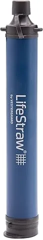 LifeStraw Osobisty filtr wody do wędrówek, biwakowania, podróży i gotowości na wypadek sytuacji awaryjnych, granatowy