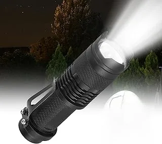 Przenośna latarka LED, 3 tryby pracy, składana, idealna na kemping, wędrówki, noktowizor, nocne wędkowanie, astronomię i sytuacje awaryjne