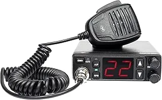 PNI Stacja radiowa Escort HP 5500 CB, multistandardowa, 4W, AM-FM, 12V/24V, ASQ, RF Gain, gniazdo zapalniczki w zestawie