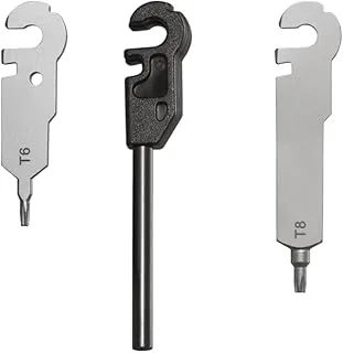 Roxon FLEX FT04 – Build Your Own Multitool zestaw akcesoriów narzędzi (klucz Torx T6, klucz Torx T8, Flint)