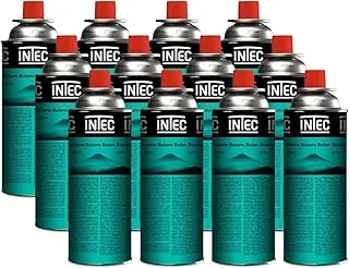 Zestaw 12 butli z gazem butanowym 227 g Kempingowy kartusz gazowy Kompaktowy zatrzaskowy piec do wyrywania chwastów Grill INTEC
