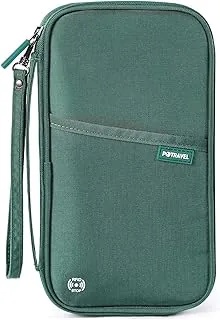 Aucuu Rodzinna torba na paszport, ochronne etui na paszport, wodoodporny organizer podróżny, organizer na dokumenty podróżne, przenośne etui na paszport i portfel na dokumenty, na karty kredytowe