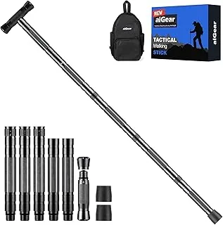 aiGear Kije turystyczne Torba + narzędzia do użytku na zewnątrz Akcesoria, 5/6/7/8 rur obrabianych CNC aluminium Trekking Polacy do wędrówek, biwakowania, wspinaczki górskiej