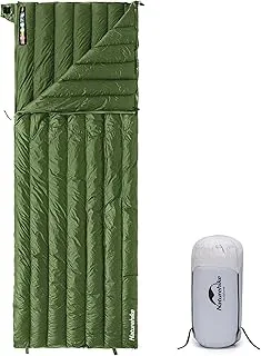 Naturehike Śpiwór puchowy Ultralekki, kompaktowy, przenośny śpiwór kopertowy 650fp 3-sezonowy śpiwór zimowy z małym opakowaniem na kemping