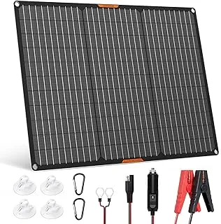 Panel słoneczny 50 W 12 V Samochodowa ładowarka słoneczna wodoodporna przenośna ładowarka słoneczna konserwacja samochodów łodzi motoryzacyjnych RV