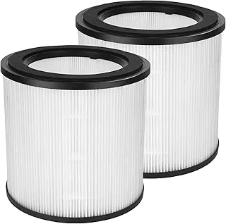 LCXCXY 2 szt Filtr HEPA, Dotyczy Philips, Dotyczy Philips serii 800 AC0830/10 AC0820/30 AC0820/10 AC0819/10 do oczyszczacza powietrza, FY0194/30 i FY0293/30