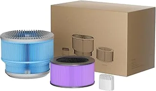 Zestaw 3 wymiennych filtrów do nawilżacza i oczyszczacza powietrza HP400 (filtr nawilżający + filtr HEPA + filtr wody), filtr HP400