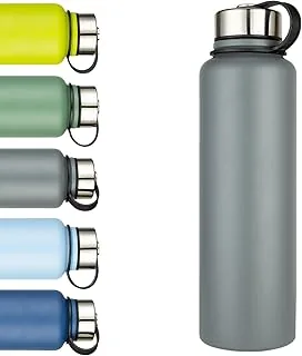 XUDREZ Izolowana próżniowo butelka na wodę ze stali nierdzewnej, o szerokości 1,5 l, metalowa butelka, duży dzbanek, bez BPA, szczelna butelka na napoje do pracy, na siłownię, do podróży, uprawiania