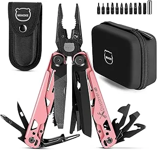 Multitool 23 w 1 z pudełkiem prezentowym Premium, śrubokręty, piły, śrubokręty, otwieracze do butelek, szczypce, nóż kempingowy, fajne gadżety dla mężczyzn, najlepszy prezent dla chłopaka, syna