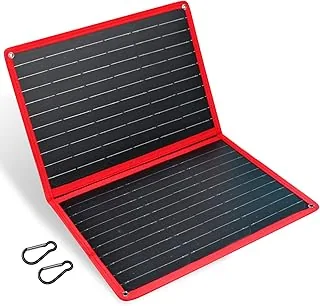 DOKIO 20W Moduł Solarny Monokrystaliczny Przenośny Składany Panel Słoneczny USB-A USB-C