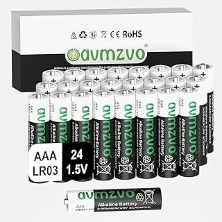 baterie AAA 24 sztuki, LR03 bateria alkaliczna 1,5V długotrwała moc, wydajna, może być używana do zabawek, budzików i innych urządzeń elektronicznych【10 lat 】