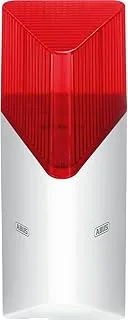 ABUS Syrena zewnętrzna do radiowego systemu alarmowego Smartvest Pro – bezprzewodowa – odstrasza włamywaczy – głośny alarm do 105 dB – alarmuje czerwonym światłem błyskowym – ochrona przed włamaniem