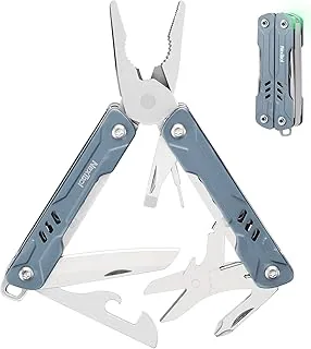 NexTool Multitool Mini Sailor S11, kompaktowe narzędzie wielofunkcyjne 11 w 1 ze szczypcami o cienkich końcówkach, nożyczkami, ekstraktorem kart SIM i śrubokrętem do EDC, wędkarstwa, biwakowania