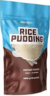 BioTechUSA Rice Pudding | błyskawiczny pudding ryżowy w proszku | wegański | całkowicie naturalny, 3000 g, Bezsmakowy