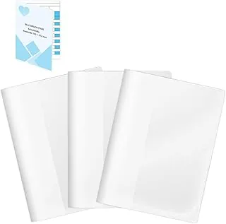 3 sztuki etui na kartę szczepień 150 × 212 mm etui ochronne na dowód osobisty DIN A6, podwójne etui, składane, wodoszczelne etui na karty ciśnienia krwi, książkę szczepień