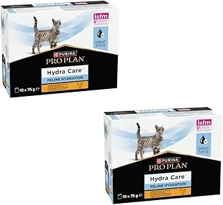 Purina PRO PLAN Hydra Care kot | dwupak | 2 x 10 x 75 g | karma uzupełniająca dla dorosłych kotów | może pomóc w zwiększeniu wchłaniania wody | w woreczku świeżości