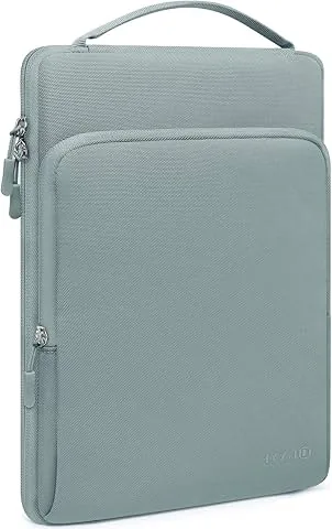 HYZUO etui-torba 13 cali na laptopa do MacBook Air 13 M5 M4 M3 M2 M1 A3449 2026-2018, 13" MacBook Neo 2026, MacBook Pro 13 M2 M1 2026-2016, iPad Pro/Air 13", Surface Pro, XPS 13, popielaty błękit
