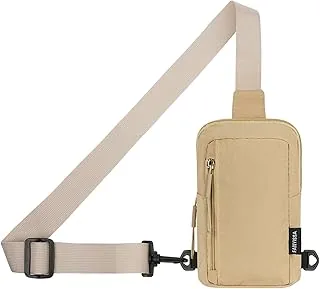 flintronic torba na ramię, Sling Chest Crossbody Bag, wodoodporna torba na ramię, torba messenger, torba crossbody na piersi, dla mężczyzn i kobiet na podróże, wędrówki, jazdę na rowerze, kemping