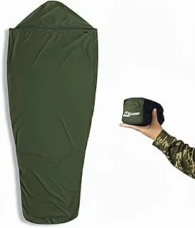 Litume Śpiwór Pokrowiec Bivy Worek Wodoodporny Styl Mumia Minimalistyczny Leśny Zewnętrzna Powłoka Stealth Shelter Kompaktowy Lekki Przenośny Camping