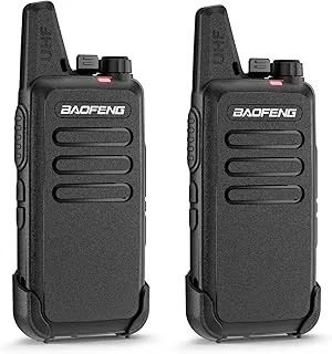 Baofeng T22 Walkie Talkie PMR446, 16CH Radiotelefon dwukierunkowy, akumulatorowy baterią 1500 mAh, przenośny radiotelefon, do hoteli i restauracji (2 sztuki)