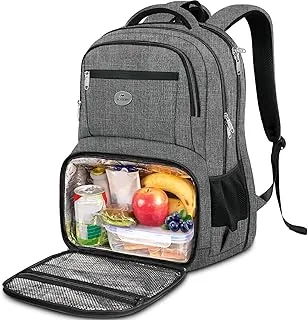 MATEIN Laptop plecak z chłodnicą, lunch plecak podróżny plecak mężczyzn, antykradzieży TSA przyjazny, chłodniczy dla pracy biznesowej szkolny